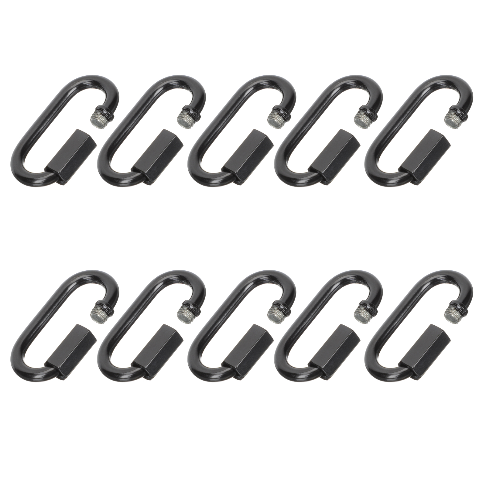 Carabiner Rigging Loop Climbing Carabiners 10 Pcs Chain Rain Guards