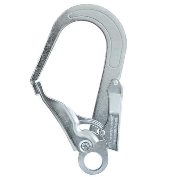 Carabiner Rock Climbing Mountain Landing 25kN High Altitude Operation Equipment Outdoor Buckle Hook Galvanization