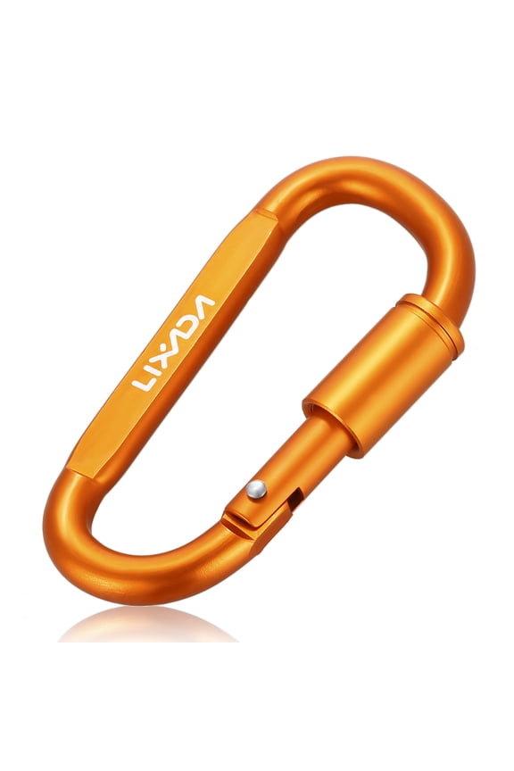 Carabiner,Screw Lock 54pcs D Carabiner Keychain D Lock Table Balls Lock Keychain Carabiner Screw Lock Buckle D Carabiner Lock Essential Keychain Alloy Waterproof Creative Poker Pvc Poker Gold