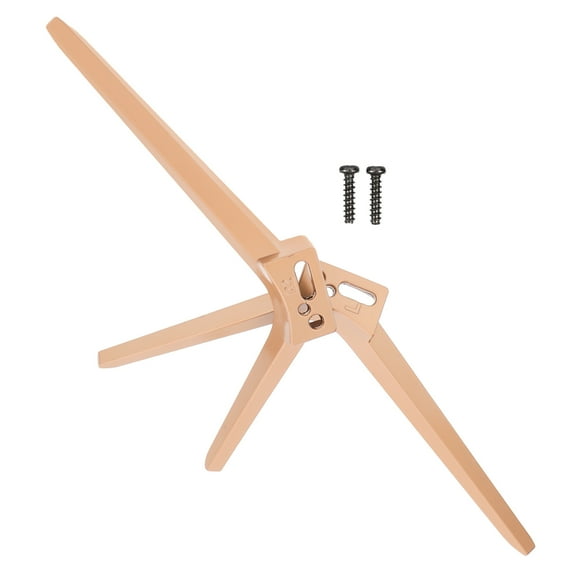 Homoyoyo Adjustable Zinc Alloy TV Base Stand Compatible with Most TVs for Home and Office Use Stylish and