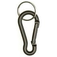 thumbnail image 1 of Carabiner with Key Chain, Black, 1 of 1