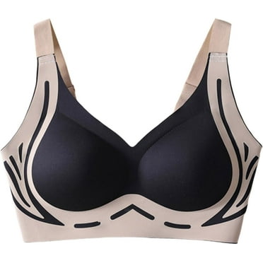 Caralush Bras for Women No Underwire, Push Up Bra Wireless Bras for Women Full Coverage Seamless Bras for Everyday