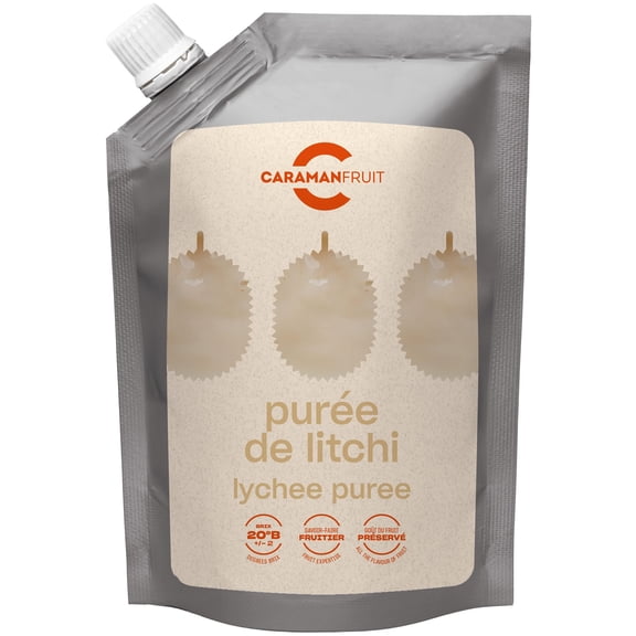 Caramanfruit Lychee Fruit Puree, 1kg