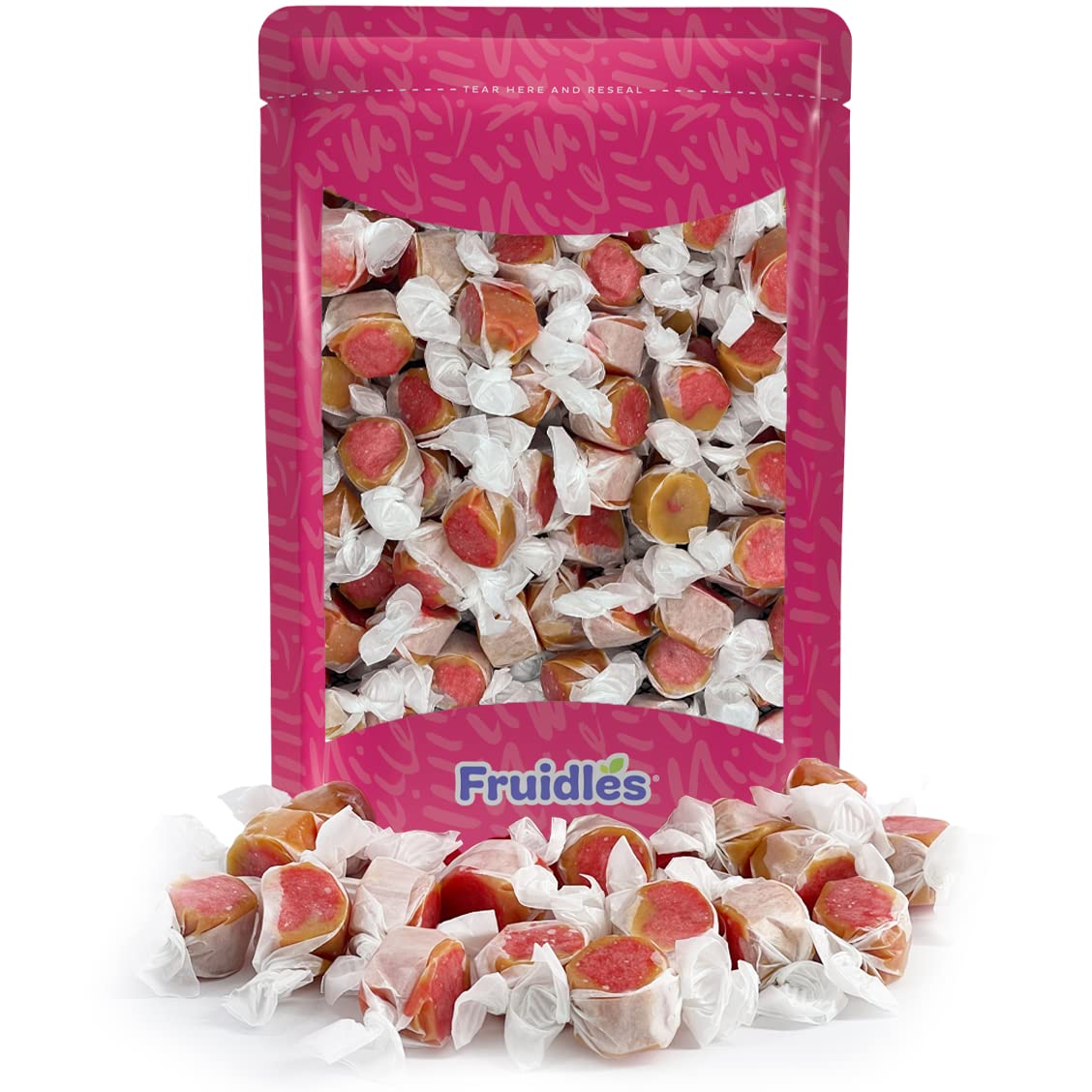 Caramel Apple Kisses Taffy, Delicious Gourmet Candy Sweets, Kosher