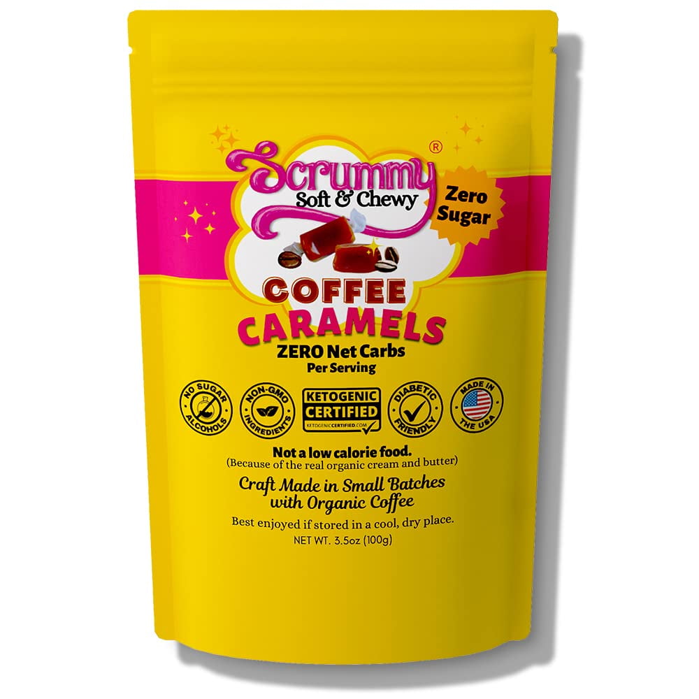 Caramel Candy & Sugar Candy - Gluten Keto Candy & Sugar Caramel Coffee ...