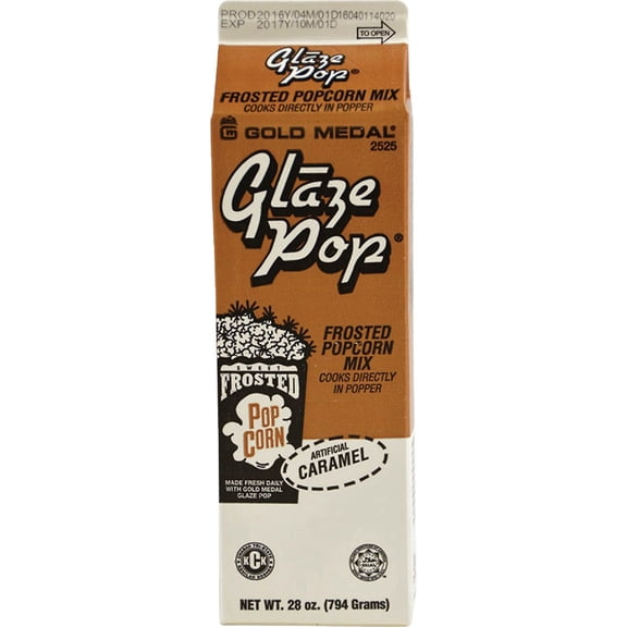 Caramel Gold Medal Glaze Pop (28 oz. Carton)