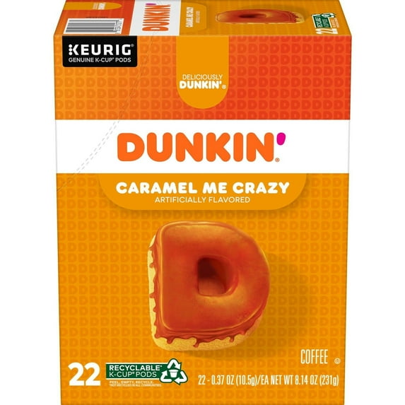 Caramel Me Crazy Coffee 22 count K cup