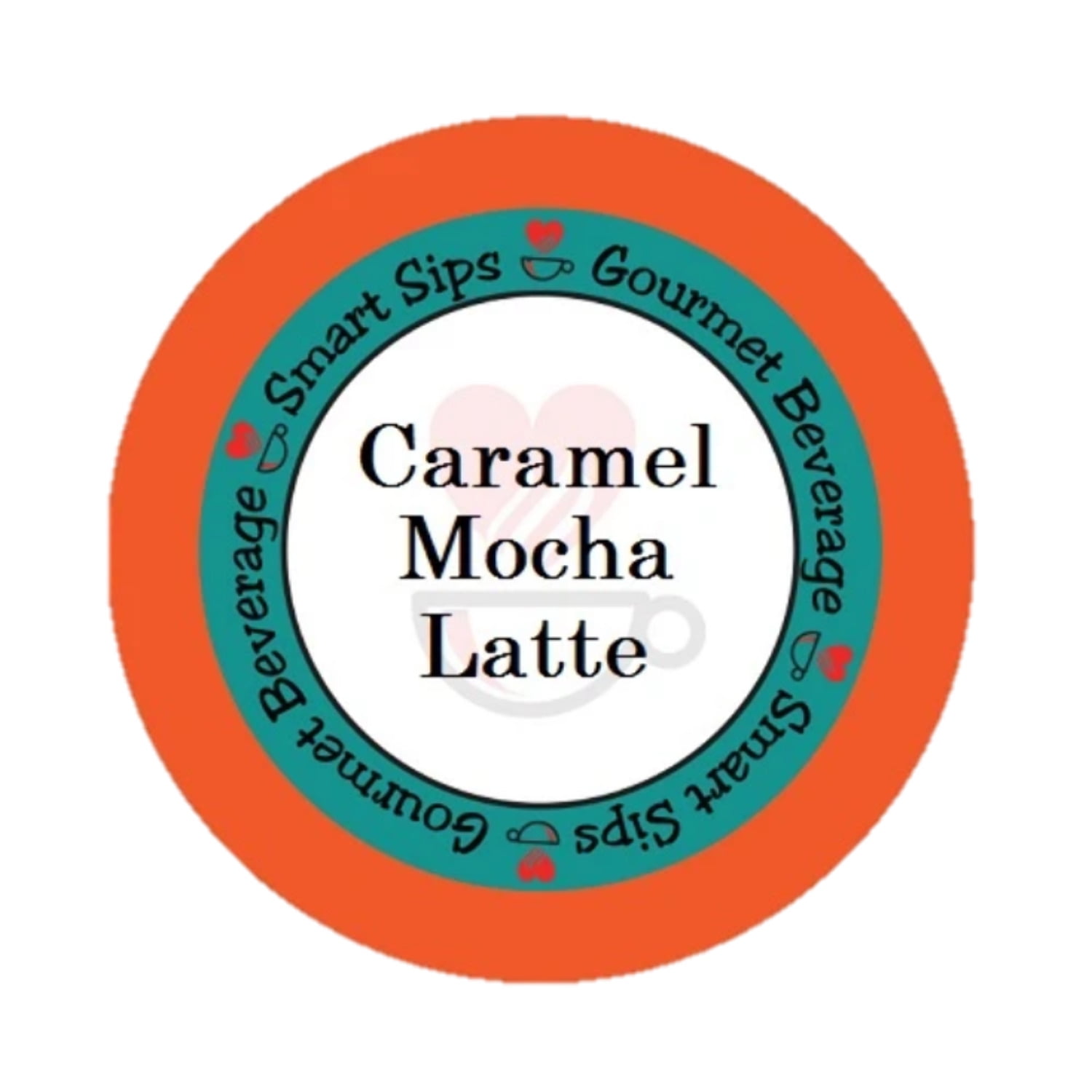 Smart Sips Coffee Caramel Mocha Latte Pods, 24ct, for Keurig K-Cup