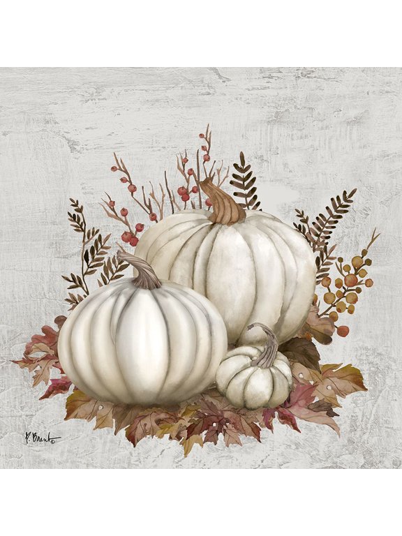Caramel Pumpkins I Poster Print - Paul Brent (24 x 24)