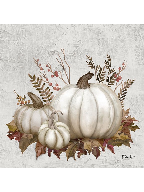 Caramel Pumpkins IV Poster Print - Paul Brent (24 x 24)