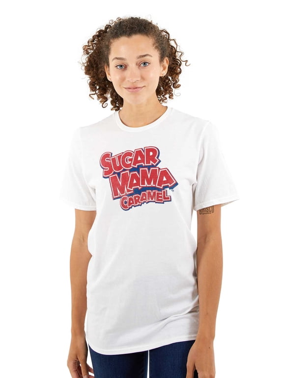 Caramel Sugar Mama Original Logo Women's Graphic T Shirt Tees Brisco Brands M