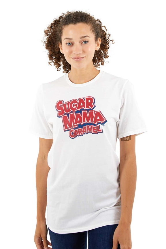 Caramel Sugar Mama Original Logo Women's Graphic T Shirt Tees Brisco Brands M