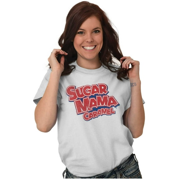 Caramel Sugar Mama Original Logo Women's Graphic T Shirt Tees Brisco Brands S