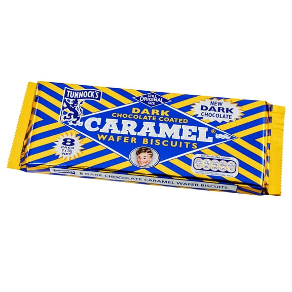 Caramel Wafer Dark Chocolate (20x8)