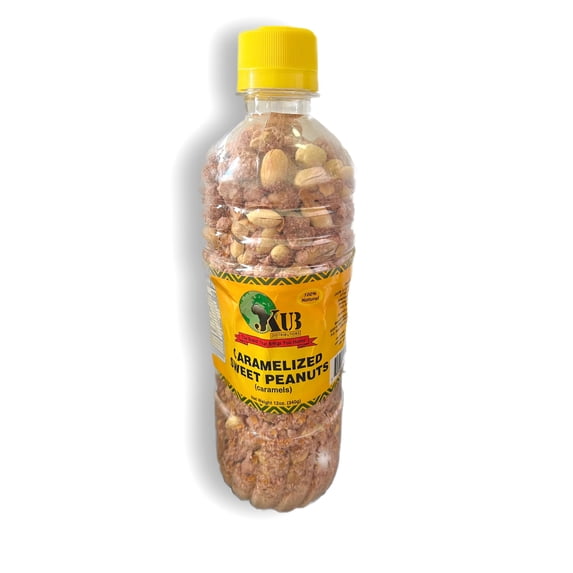 Caramelized Sweet Peanuts 12oz | Crunchy, Sweet Nutritious Snack | Perfect for Parties, Desserts Gift Giving