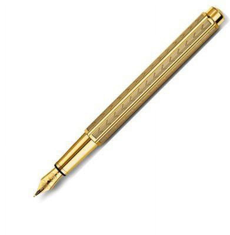 Caran D'Ache Ecridor Fountain Pen - Chevron Gilded - Walmart.com