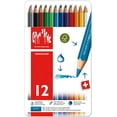 thumbnail image 1 of Caran D'Ache Fancolor Water Soluble Pencils, 12pk, 1 of 4