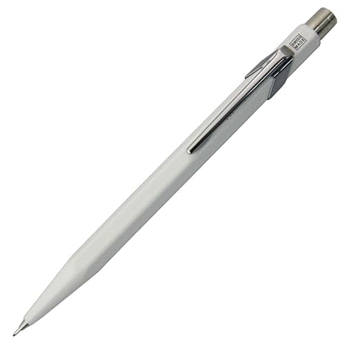 Caran D'ache Infinite Mechanical Pencil - White Resin Body 0.7mm With Eraser