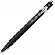 Caran dAche 849 Metal Range Ball Pen - Black with Black Cartridge