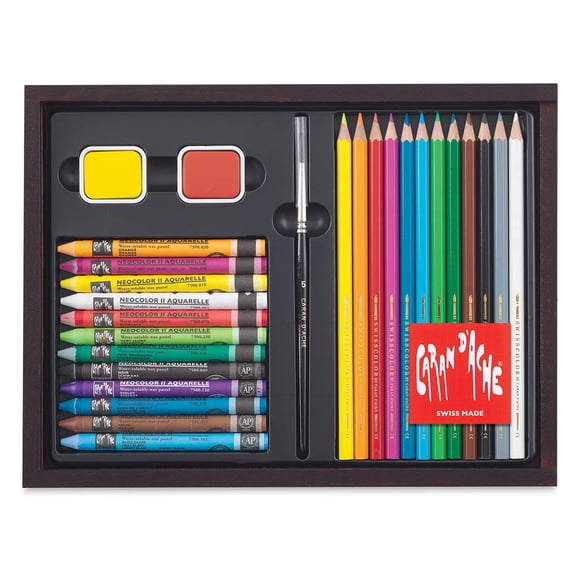 Caran d'Ache Discovery Mixed Media Set