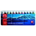 thumbnail image 1 of Caran d'Ache, Gouache Studio, with Metal Box and Paintbrush, 12 Colors, 1 of 4