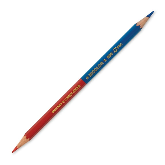 Caran d'Ache Graphicolor BiColor Pencil - Red/Blue