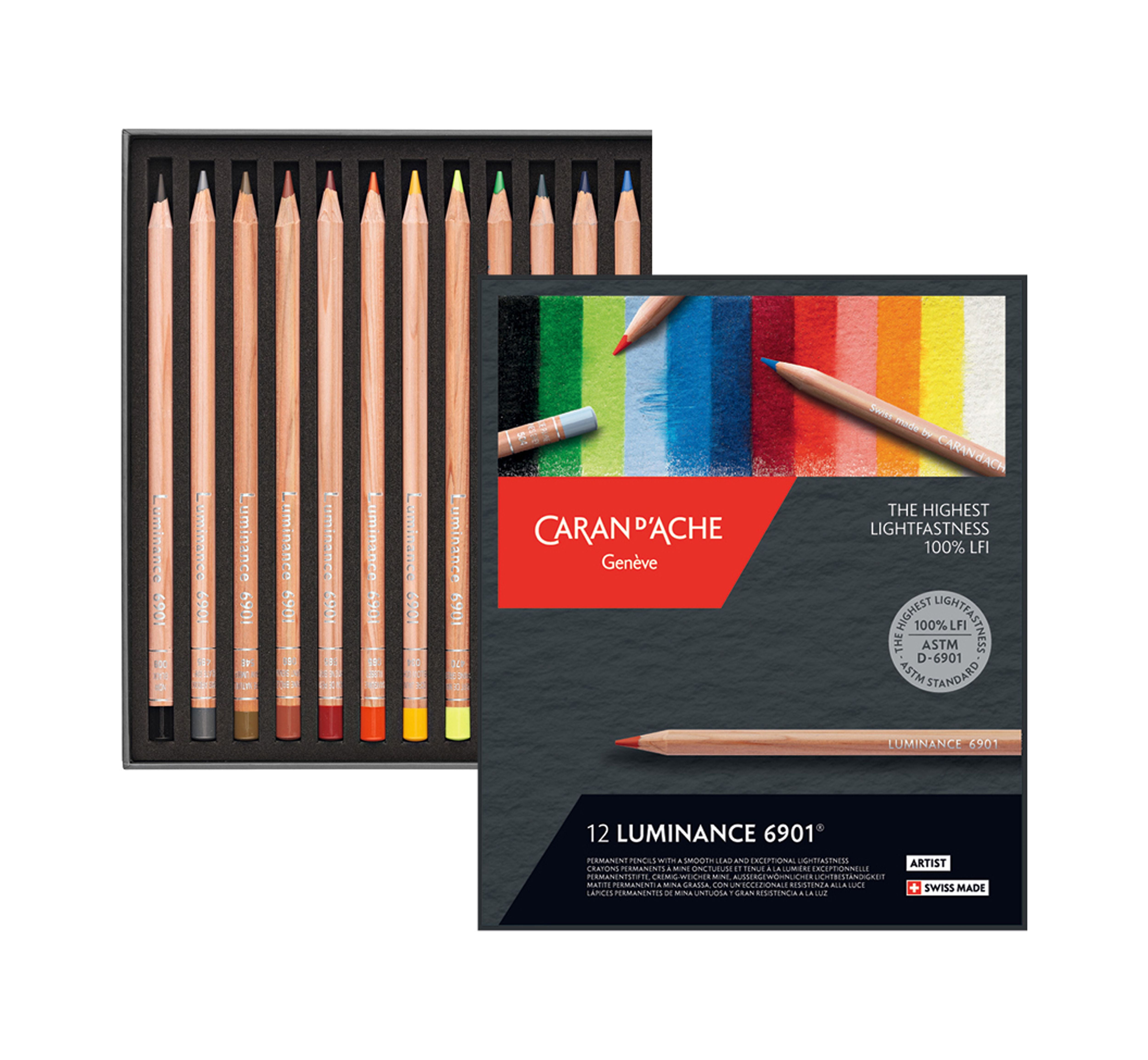 Caran d'Ache Luminance 6901 Colored Pencil 046-Cassel Earth