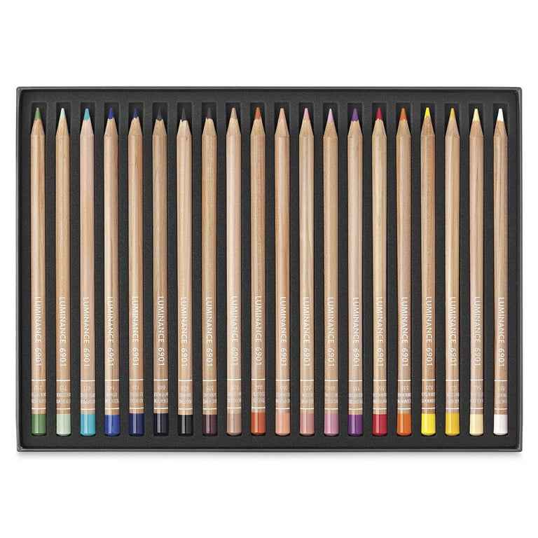 Castle Art Supplies Kandinsky Themed 24 Colored Pencil Set in Tin