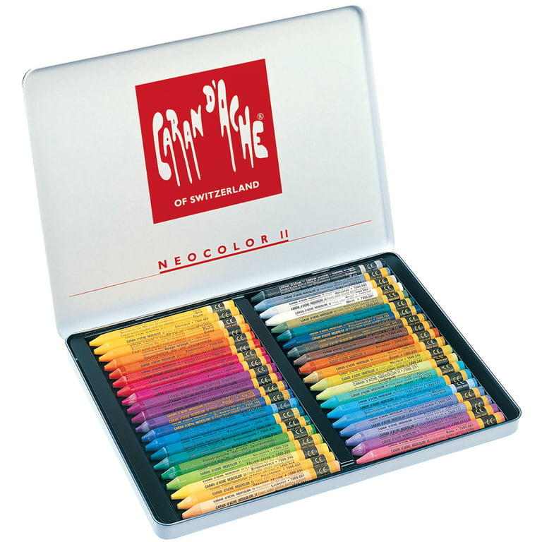 Caran D'Ache NEOCOLOR II Watersoluble Crayon Set of 15 - Art and Frame of  Sarasota