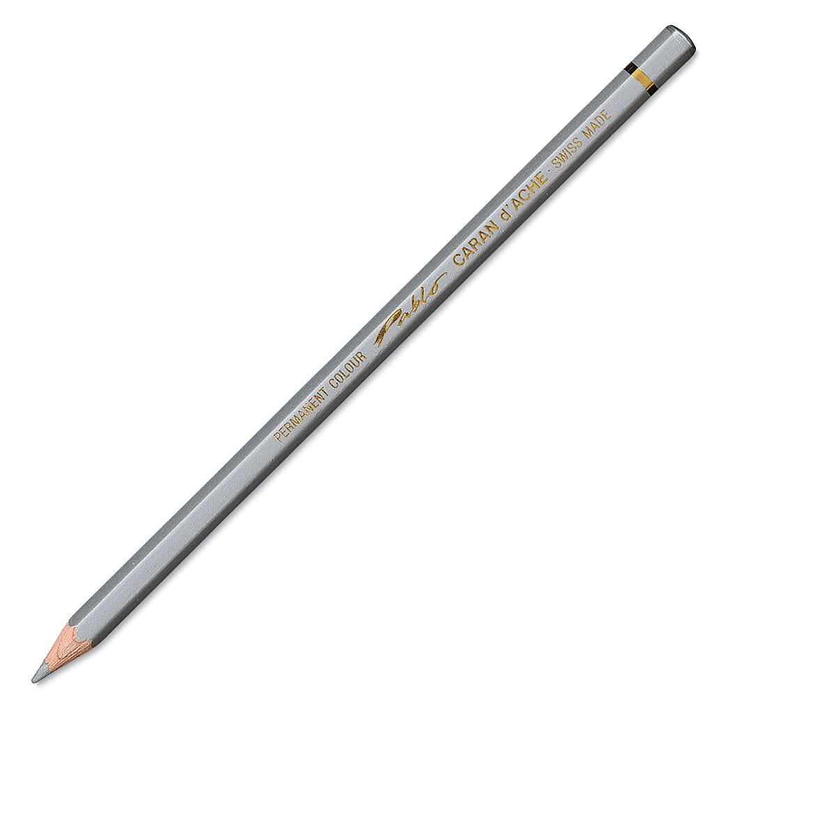 Caran d'Ache Pablo Colored Pencil Silver