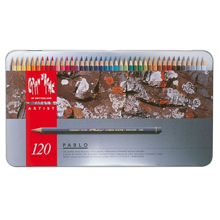 Caran d’Ache, Pablo Permanent Colored Pencils, 120 Colors