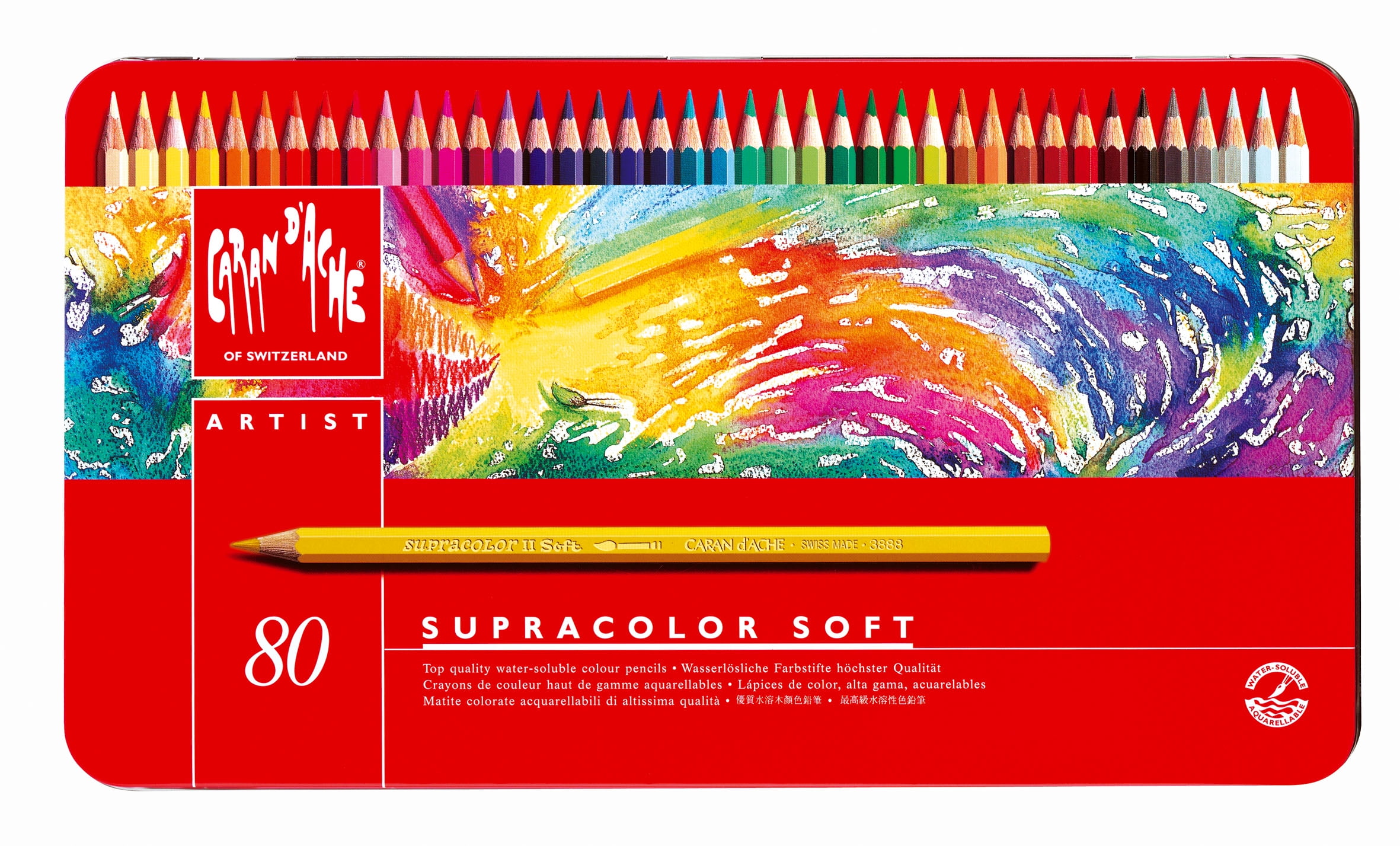 Crayon aquarelle Supracolor Soft Caran d'Ache | Magasin Sennelier Paris  depuis 1887