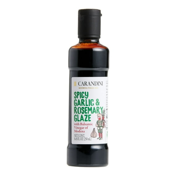 Carandini Spicy Garlic and Rosemary Balsamic Vinegar 8.45 oz