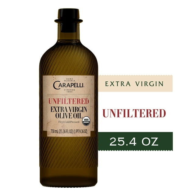 Carapelli Unfiltered Extra Virgin Olive Oil 25.36 fl oz