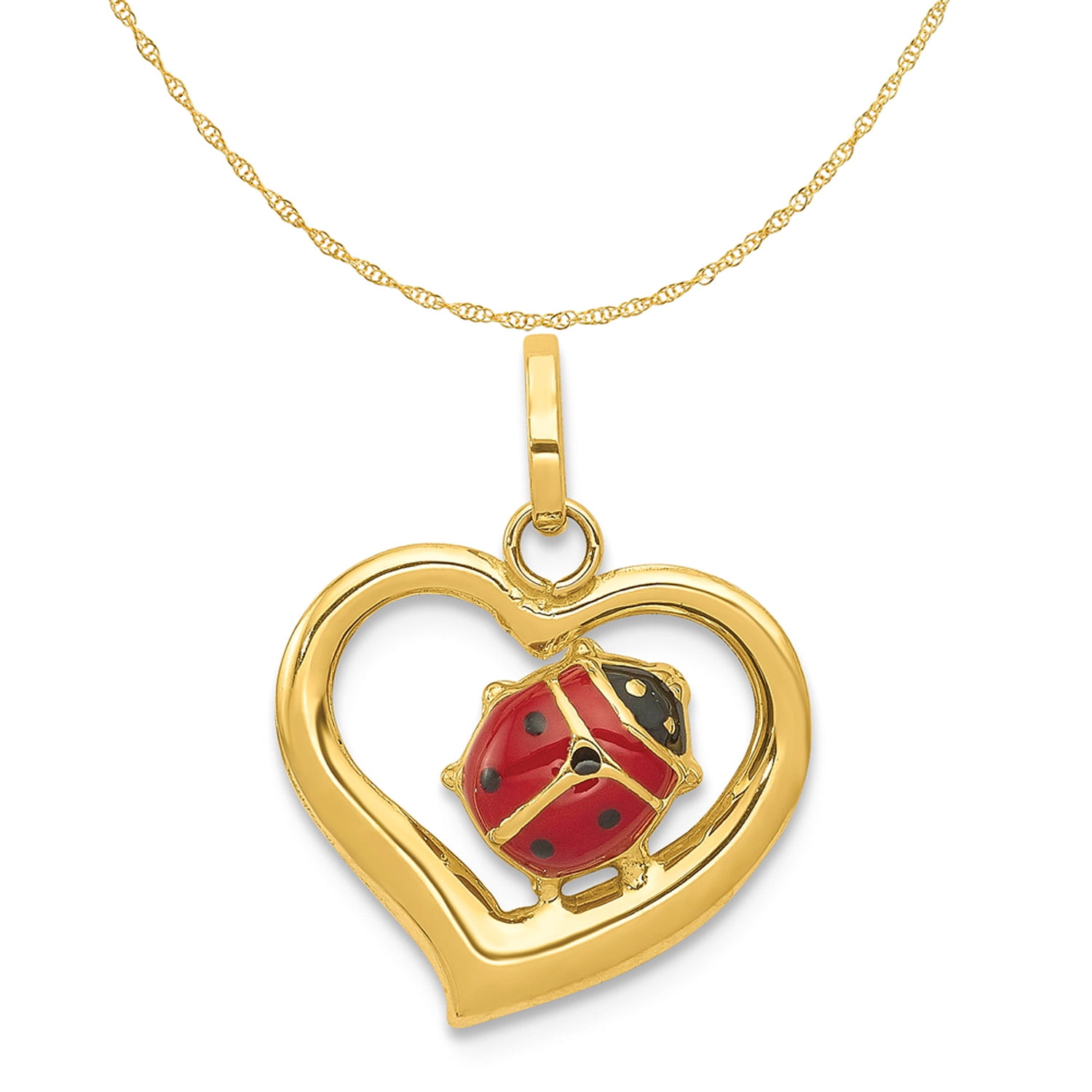 FJC Finejewelers 14k Yellow Gold Enameled Autism with Happy Face