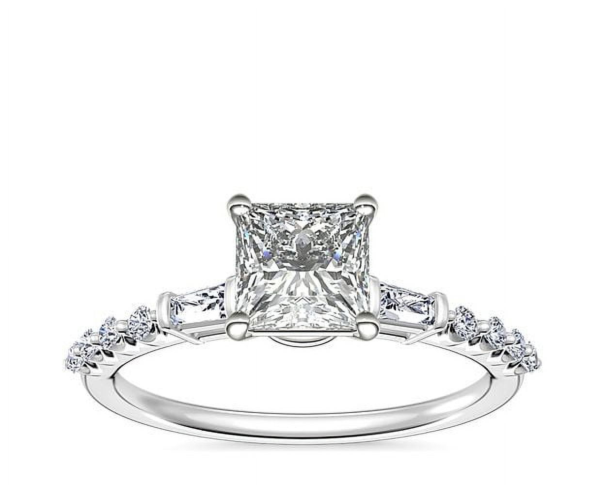 Caratup IGI Certified 1.30 Carat Classy Princess Cut Lab Grown Diamond