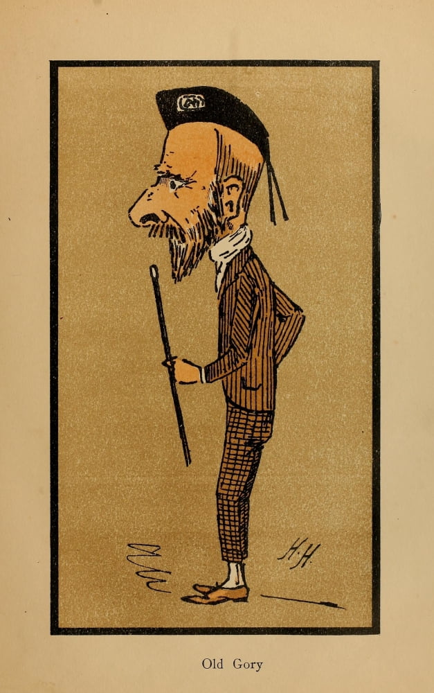 Caratures by HH 1902 Old Gory Canvas Art - HWG Hayter (24 x 36)