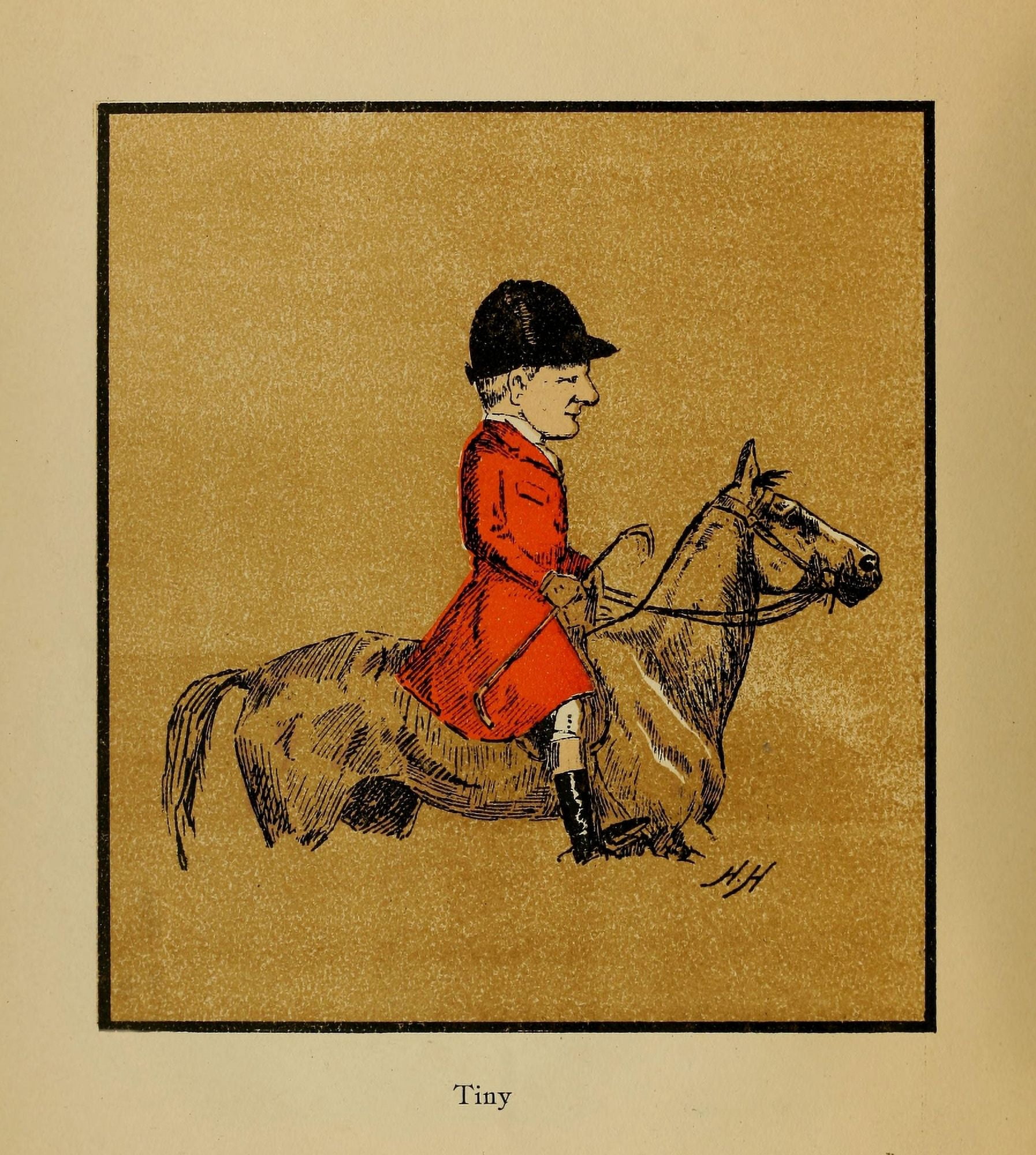 Caratures by HH 1902 Tiny Canvas Art - HWG Hayter (18 x 24)