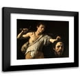 thumbnail image 1 of Caravaggio 24x20 Black Modern Framed Museum Art Print Titled - David with the Head of Goliath (1600-1601), 1 of 5