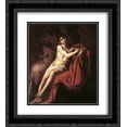 thumbnail image 1 of Caravaggio 2x Matted 20x24 Black Ornate Framed Art Print 'St. John the Baptist', 1 of 2