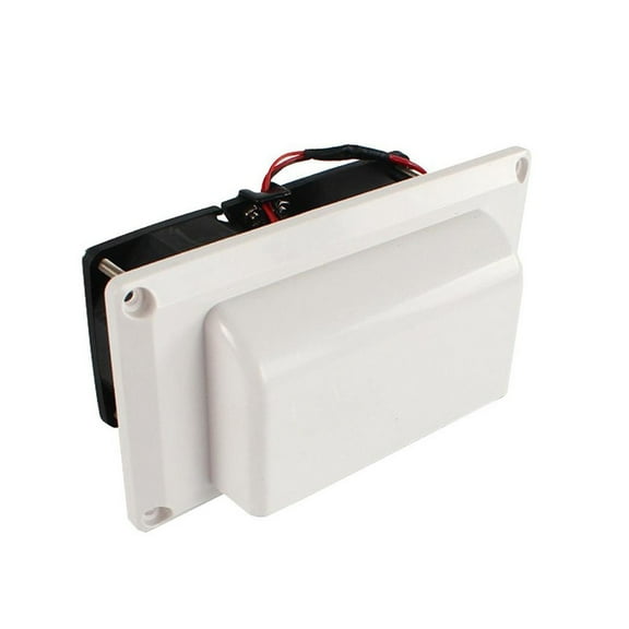 Caravan Accessories DC12V 6W Range Hood Exhaust Fan Black/White Vent Quick Exhaust Oil Suction Kitchen Vent For Motorhome ,Easy Installation