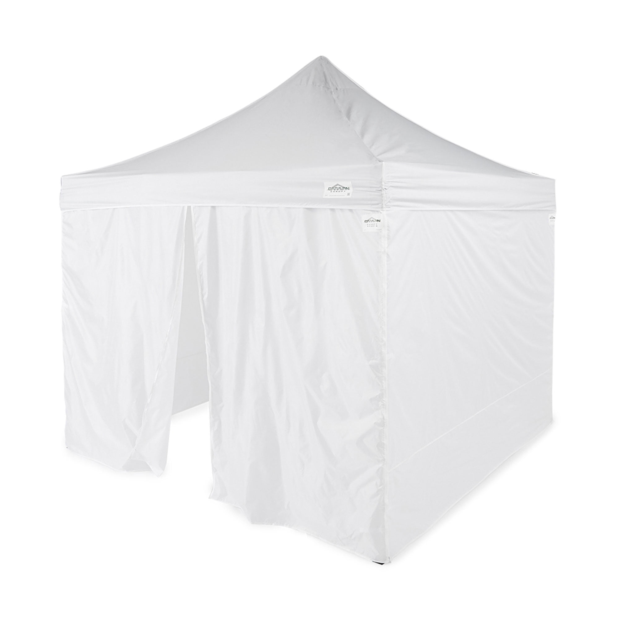 White Polytaffetta 10 x 10 Foot Tent Sidewalls