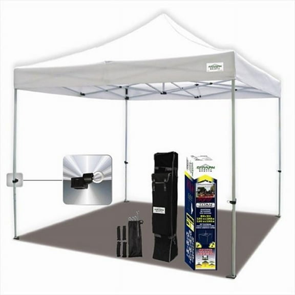 Caravan Canopy 21006906011 TitanShade 10 ft. x 10 ft. White Instant Canopy