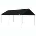 thumbnail image 1 of Caravan Canopy Domain 10 x 20 Foot Straight Leg Instant Canopy Tent Set, Black, 1 of 7