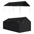 thumbnail image 1 of Caravan Canopy Domain 10 x 20' Straight Leg Instant Canopy Set w/Sidewalls, 1 of 9