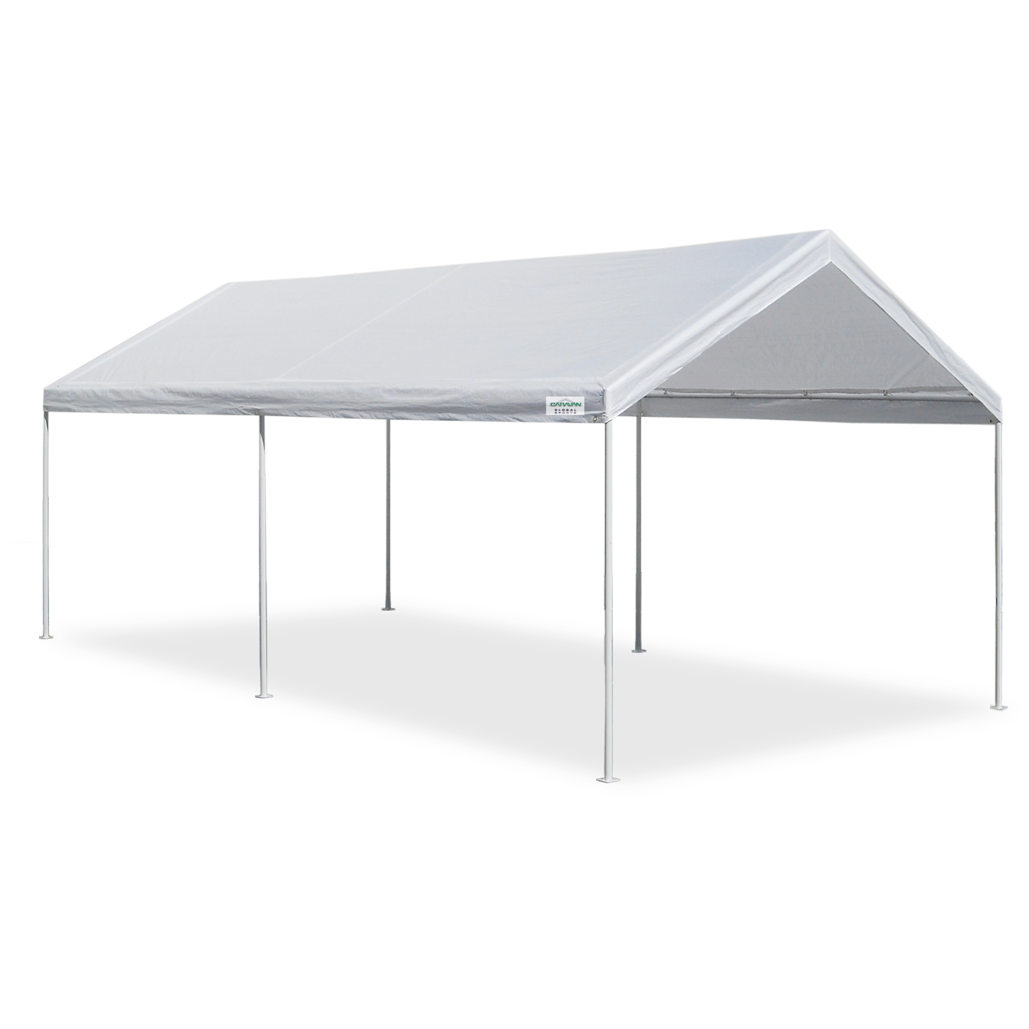 Caravan Canopy Domain Basic 10' W x 20' L x 8.5' H Metal Steel Frame & Polyester Top Carport Shelter - image 1 of 5