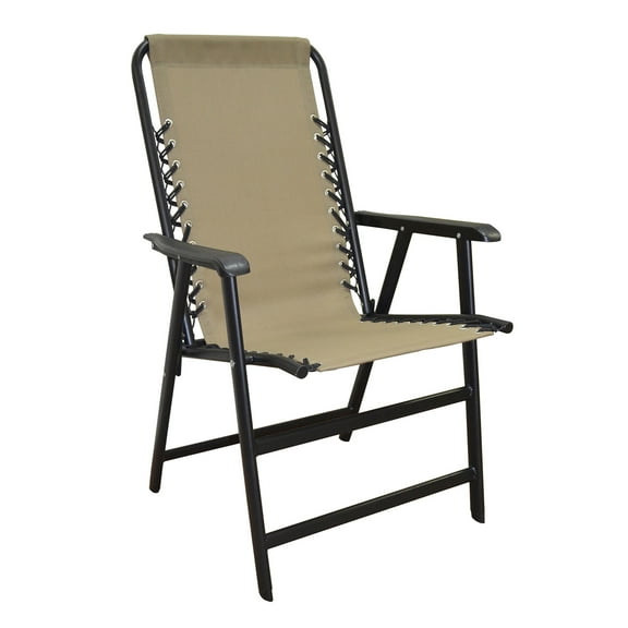 Caravan Canopy Infinity Suspension Portable Folding Chair, Regular, Beige