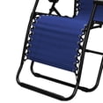 thumbnail image 1 of Caravan Canopy Infinity Zero Gravity Steel Frame Patio Deck Chair, Blue (8 Pack), 1 of 7