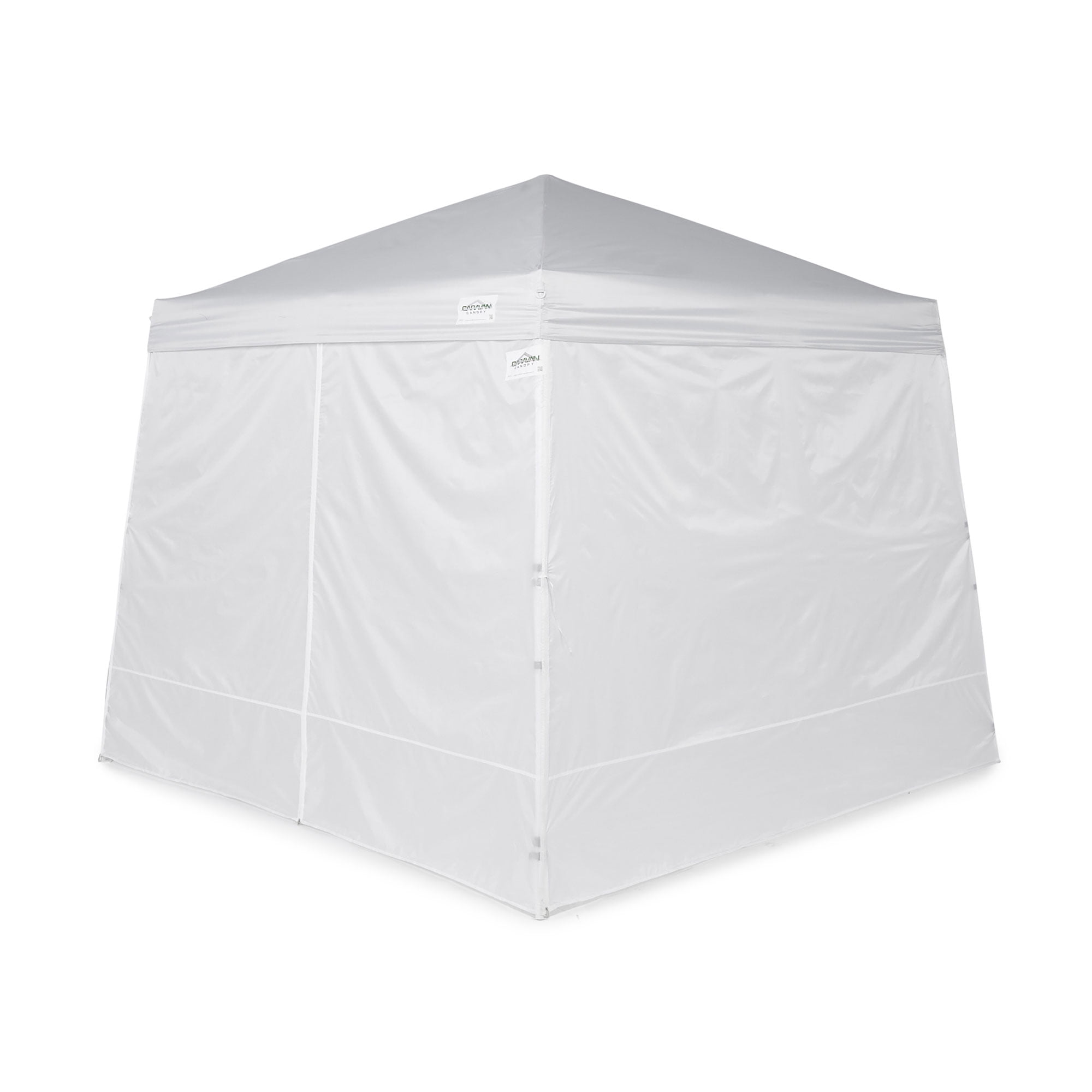 White Polytaffetta 10' x 10' Tent Sidewall Kit