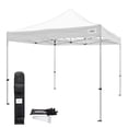 thumbnail image 1 of Caravan Canopy TitanShade 10 x 10 Steel Frame Portable Instant Canopy Kit, White, 1 of 3